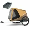 Croozer Hondenfietskar Dog Mikke Geel + Gratis Kussen -Hond winkel Croozer Mikke geel kussen