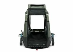 Croozer Hondenfietskar Dog Enna Groen + Gratis Kussen -Hond winkel Croozer Dog Enna Moss green Rueckansicht 163 WEB 001