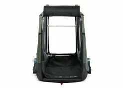 Croozer Hondenfietskar Dog Tammo Groen + Gratis Kussen -Hond winkel Croozer Dog Tammo Moss green Rueckansicht 063 WEB 001 1