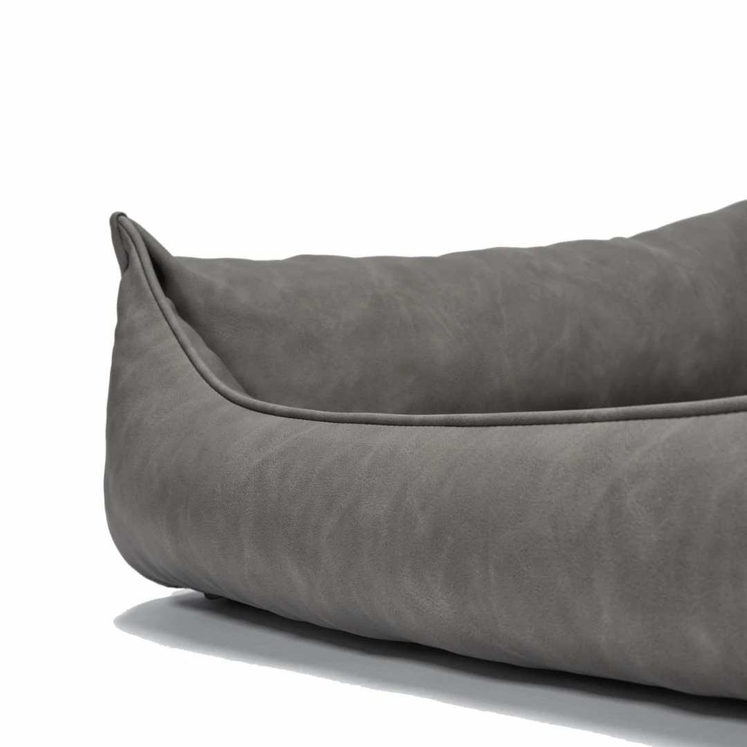 SnObbs Hondenmand Dalton Grey 4 SnObbs Hondenmand Dalton Grey - Afbeelding 2