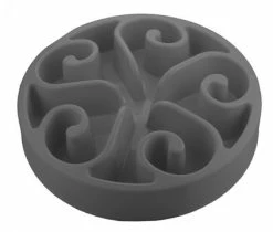 Eat Slow Live Longer Voerbak Original Grey -Hond winkel EATS004