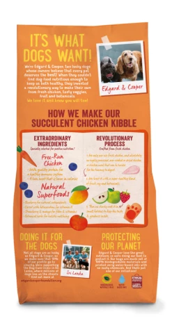 Edgard & Cooper Hondenvoer Adult Kip 7 Kg 7 Edgard & Cooper Hondenvoer Adult Kip 7 Kg -Hond winkel EC 2018 7kg Bag Adult Chicken Export BOP