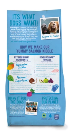 Edgard & Cooper Hondenvoer Adult Noorse Zalm 7 Kg -Hond winkel EC 2018 7kg Bag Adult Salmon Export BOP