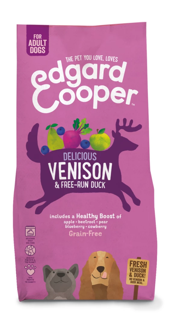 Edgard & Cooper Hondenvoer Adult Hert En Eend 7 Kg 3 Edgard & Cooper Hondenvoer Adult Hert En Eend 7 Kg