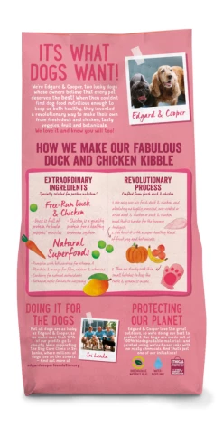 Edgard & Cooper Hondenvoer Puppy Eend En -kip 7 Kg -Hond winkel EC 2018 7kg Bag Puppy Duck Chick Export BOP