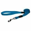 Rogz Beltz Utility Hondenlijn Lang Turquoise -Hond winkel Fixed Leads Reflective Stitching HL F Turq