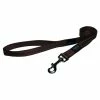 Rogz Beltz Utility Hondenlijn Lang Chocolate -Hond winkel Fixed Leads Reflective Stitching HL J Brown