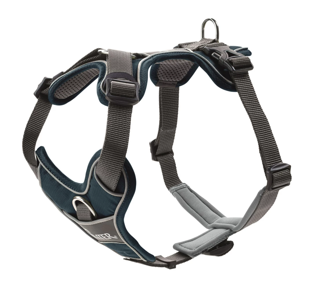 Hunter Hondentuig Divo Donkerblauw/Grijs 3 Hunter Hondentuig Divo Donkerblauw/Grijs