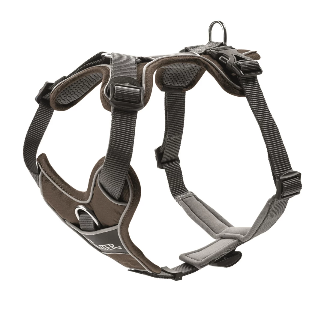 Hunter Hondentuig Divo Bruin/Grijs 3 Hunter Hondentuig Divo Bruin/Grijs