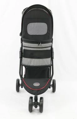 Innopet Buggy Avenue Shiny Grey/red 8 Innopet Buggy Avenue Shiny Grey/red -Hond winkel IPS 033 Buggy Avenue in Shiny Grey Red 04