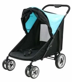 Innopet Hondenbuggy Mamut Met Regenhoes Ocean/Black -Hond winkel IPS 038OB 3