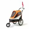 Innopet Sporty Dog Trailer Deluxe Orange/black -Hond winkel IPS 050AT 2 web