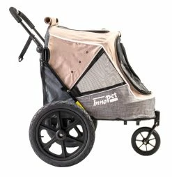 Innopet Hondenfietskar/buggy Sporty Evolution Latte 8 Innopet Hondenfietskar/buggy Sporty Evolution Latte -Hond winkel IPS 057BR 04 scaled 1