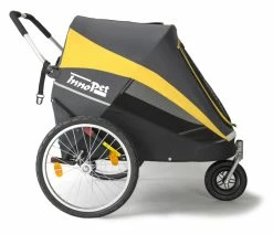 Innopet Hondenbuggy Hercules Grey/Yellow 7 Innopet Hondenbuggy Hercules Grey/Yellow -Hond winkel IPS 060B 3