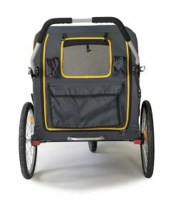 Innopet Hondenfietskar/-buggy Set Hercules Grey/Yellow -Hond winkel IPS 060B 4 scaled 1
