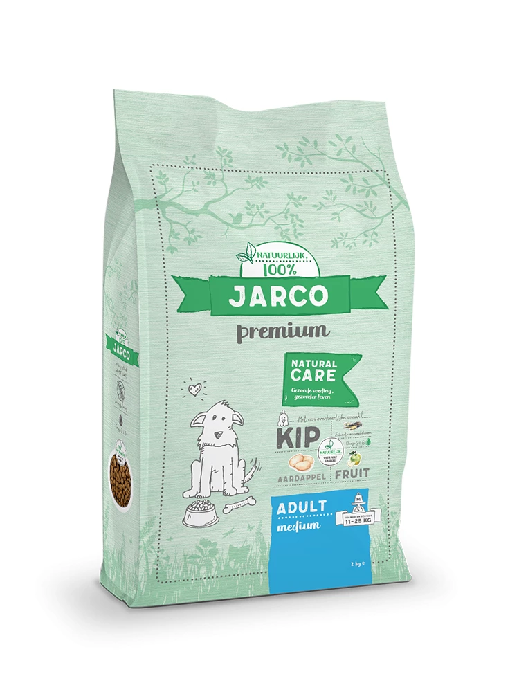 Jarco Hondenvoer Medium Adult Kip 2 Kg 3 Jarco Hondenvoer Medium Adult Kip 2 Kg