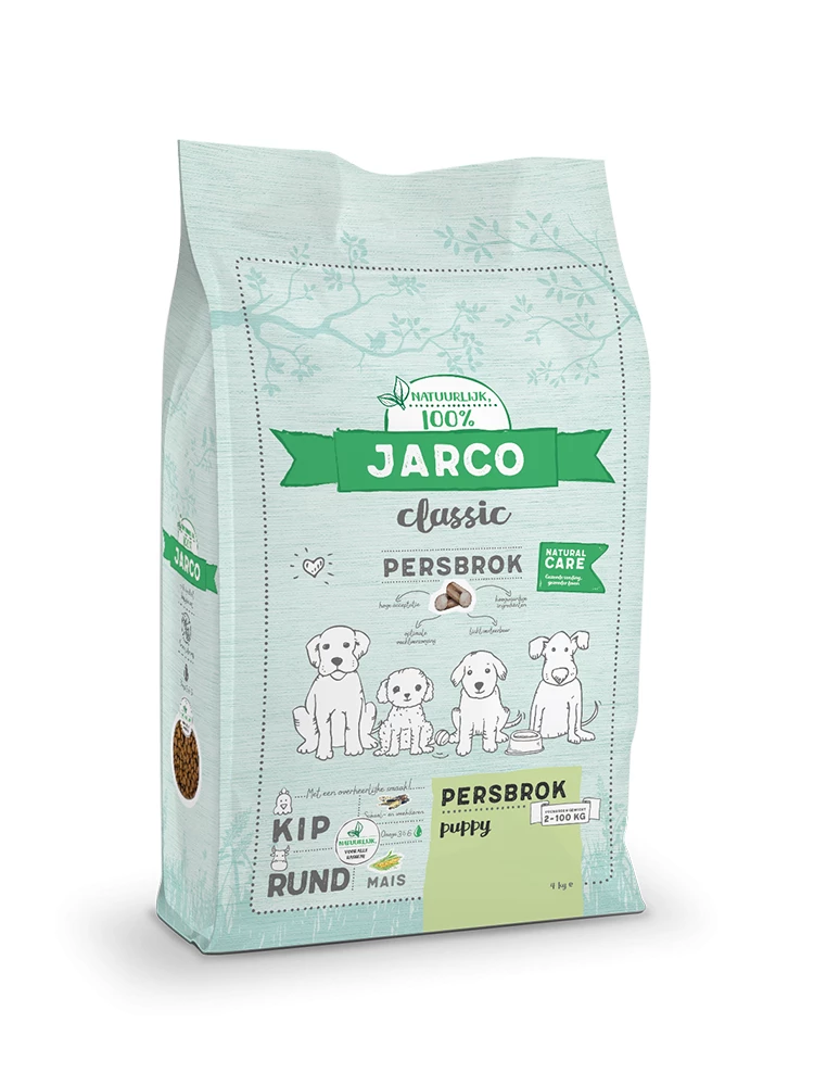 Jarco Hondenvoer Classic Persbrok Puppy 4 Kg 3 Jarco Hondenvoer Classic Persbrok Puppy 4 Kg