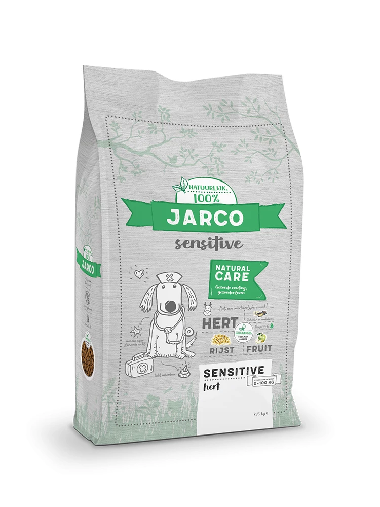 Jarco Hondenvoer Sensitive Hert 2,5 Kg 3 Jarco Hondenvoer Sensitive Hert 2,5 Kg