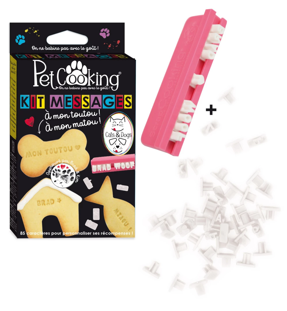 PetCooking Set Message Stamp + Letters 4 PetCooking Set Message Stamp + Letters - Afbeelding 2