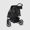 Innopet Hondenbuggy Premium Cozy Black -Hond winkel PremiumCozy Black schuin dicht