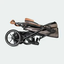 Innopet Hondenbuggy Premium Cozy Beige 8 Innopet Hondenbuggy Premium Cozy Beige -Hond winkel PremiumCozy Ingeklapt