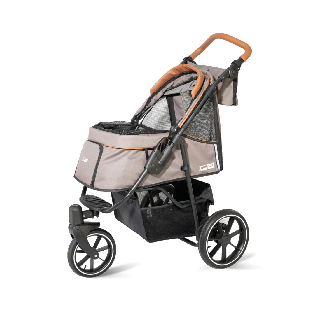 Innopet Hondenbuggy Premium Cozy Beige 4 Innopet Hondenbuggy Premium Cozy Beige - Afbeelding 2
