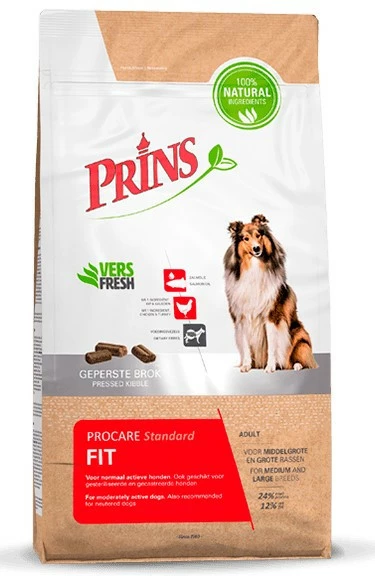 Prins Hondenvoer ProCare Standard Fit 20 Kg 3 Prins Hondenvoer ProCare Standard Fit 20 Kg