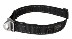 Rogz Beltz Utility Halsband Safety Black -Hond winkel RHBS25ADET0