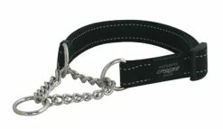 Rogz Beltz Utility Sliphalsband Black -Hond winkel RHC05ADET0