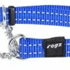 Rogz Beltz Utility Sliphalsband Blue -Hond winkel RHC11BDET0