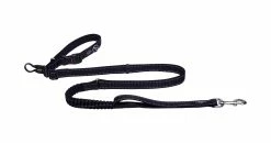 Rogz Utility Hondenlijn Handsfree Black -Hond winkel RHLF05A Utility Handsfree Lead XL Black DET2