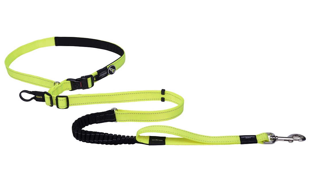 Rogz Utility Hondenlijn Handsfree Yellow 7 Rogz Utility Hondenlijn Handsfree Yellow - Afbeelding 5