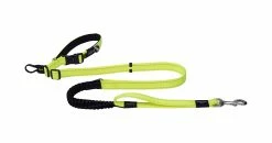 Rogz Utility Hondenlijn Handsfree Yellow 13 Rogz Utility Hondenlijn Handsfree Yellow -Hond winkel RHLF05H Utility Handsfree Lead XL DayGlo DET2