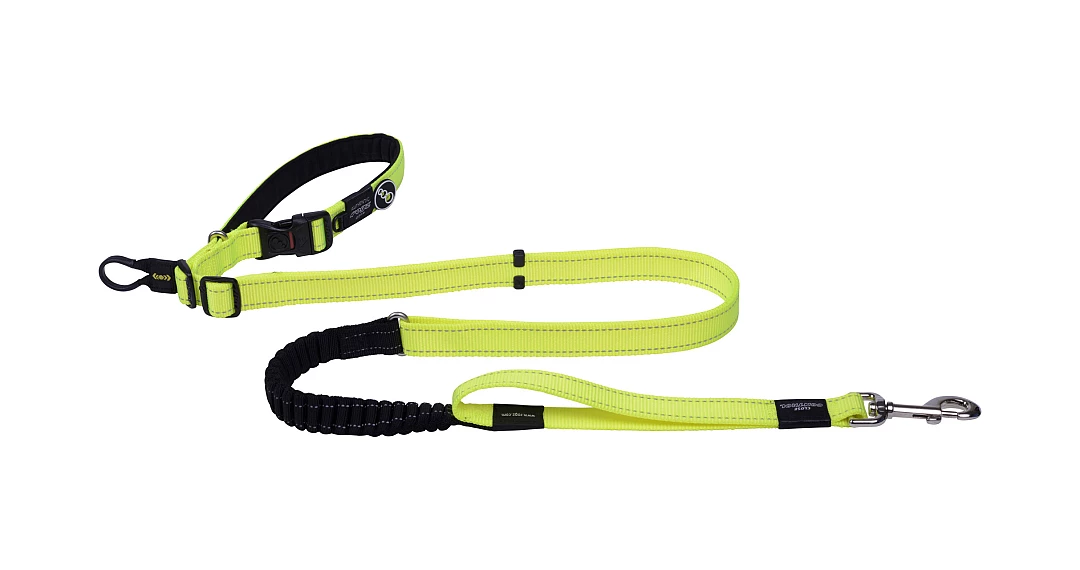 Rogz Utility Hondenlijn Handsfree Yellow 8 Rogz Utility Hondenlijn Handsfree Yellow - Afbeelding 6