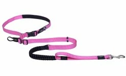Rogz Utility Hondenlijn Handsfree Pink 12 Rogz Utility Hondenlijn Handsfree Pink -Hond winkel RHLF05K Utility Handsfree Lead XL Pink DET1