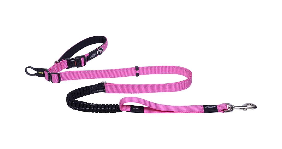 Rogz Utility Hondenlijn Handsfree Pink 8 Rogz Utility Hondenlijn Handsfree Pink - Afbeelding 6