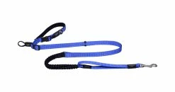 Rogz Utility Hondenlijn Handsfree Blue -Hond winkel RHLF06B Utility Handsfree Lead L Blue DET2