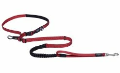 Rogz Utility Hondenlijn Handsfree Red -Hond winkel RHLF06C Utility Handsfree Lead L Red DET1