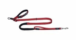 Rogz Utility Hondenlijn Handsfree Red -Hond winkel RHLF06C Utility Handsfree Lead L Red DET2