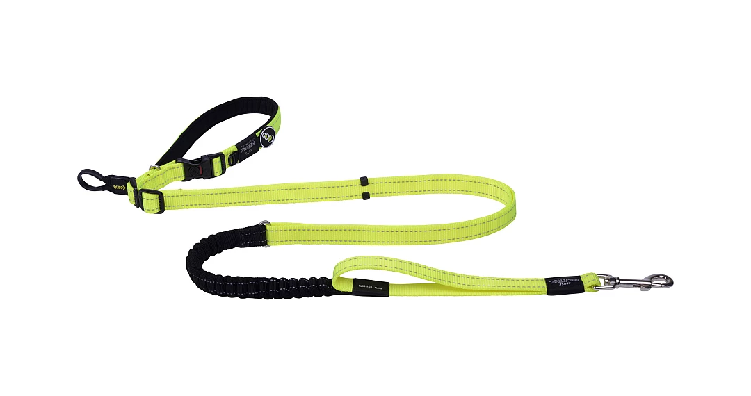 Rogz Utility Hondenlijn Handsfree Yellow 6 Rogz Utility Hondenlijn Handsfree Yellow - Afbeelding 4