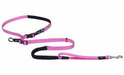 Rogz Utility Hondenlijn Handsfree Pink 10 Rogz Utility Hondenlijn Handsfree Pink -Hond winkel RHLF06K Utility Handsfree Lead L Pink DET1