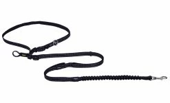 Rogz Utility Hondenlijn Handsfree Black
