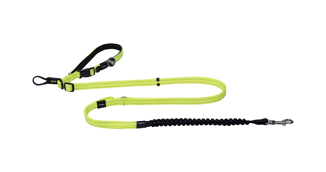 Rogz Utility Hondenlijn Handsfree Yellow 4 Rogz Utility Hondenlijn Handsfree Yellow - Afbeelding 2