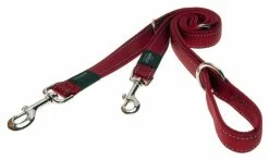Rogz Beltz Utility Hondenlijn Multi Red -Hond winkel RHLM06CDET0