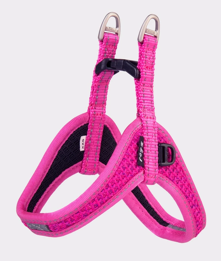 Rogz Beltz Utility Hondentuig Fast Fit Pink 3 Rogz Beltz Utility Hondentuig Fast Fit Pink