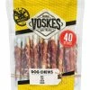 Voskes Voeders Voskes Rawhide Met Eend Twist 40 St 2 Voskes Voeders Voskes Rawhide Met Eend Twist 40 St -Hond winkel Rawhide met eend sticks