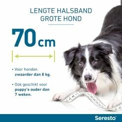 Seresto Band Voor Grote Honden -Hond winkel Seresto grotehond lengte