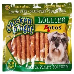 Antos Chicken D'Light Lollies 400 Gr