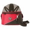 DoggyRide Draagtas Cocoon Rood/Zwart XXL -Hond winkel doggyride cocoon xxl hondenmand rood