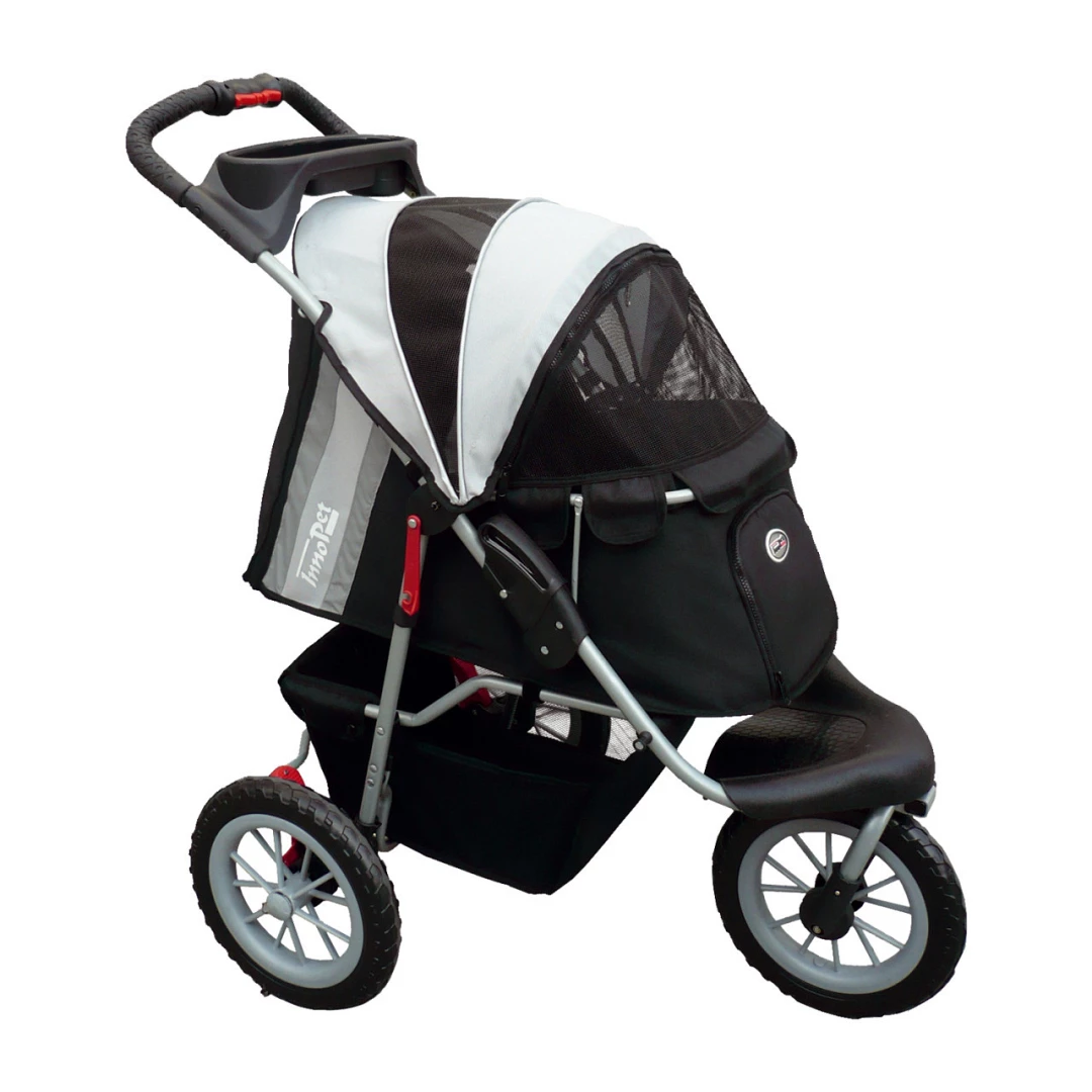 Innopet Hondenbuggy Comfort EFA ECO Black/Silver Grey 3 Innopet Hondenbuggy Comfort EFA ECO Black/Silver Grey